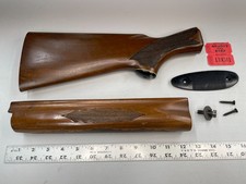 Factory Ithaca Model 51 20 Gauge Complete Stock Set Buttpad Forend Wood Nut 5884