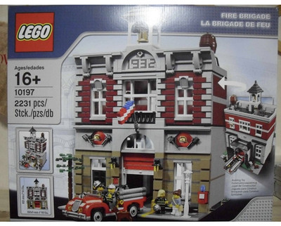 LEGO 10197 Fire Brigade NEW SEALED Retired 2009 Modular Building Creator Rare