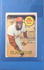1969 Topps #200 Bob Gibson HOF St. Louis Cardinals G to VG