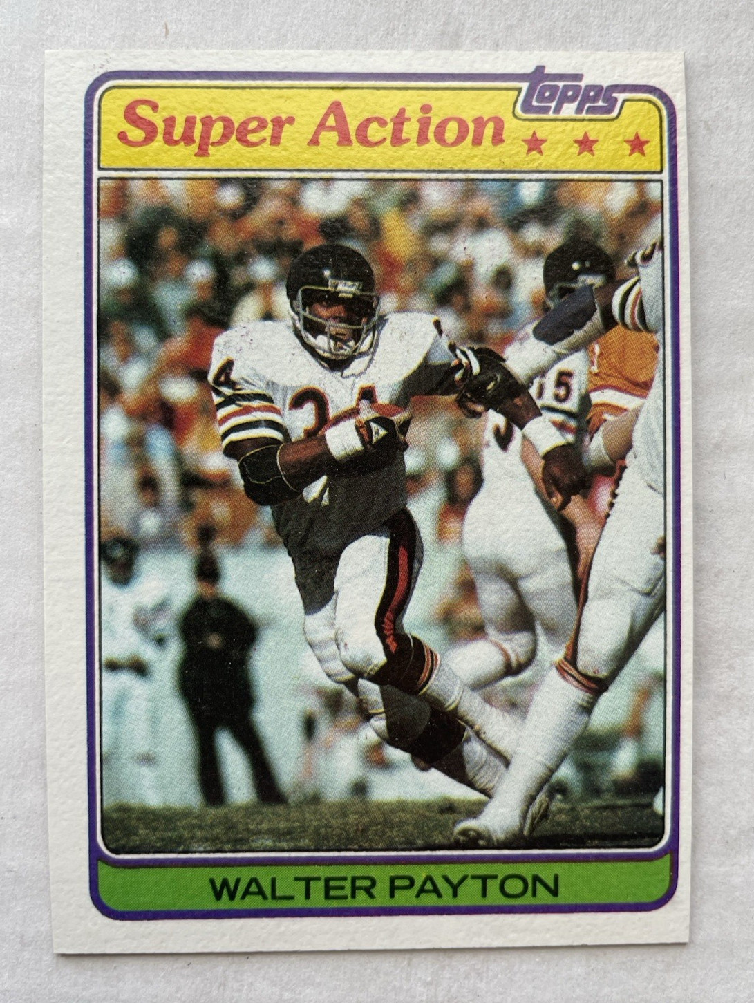 1981 Topps Super Action #202 Walter Payton