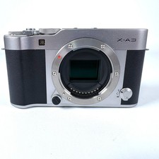 FUJIFILM X-A3 24.2 MP Mirrorless Digital Camera Silver Body Only English Tested