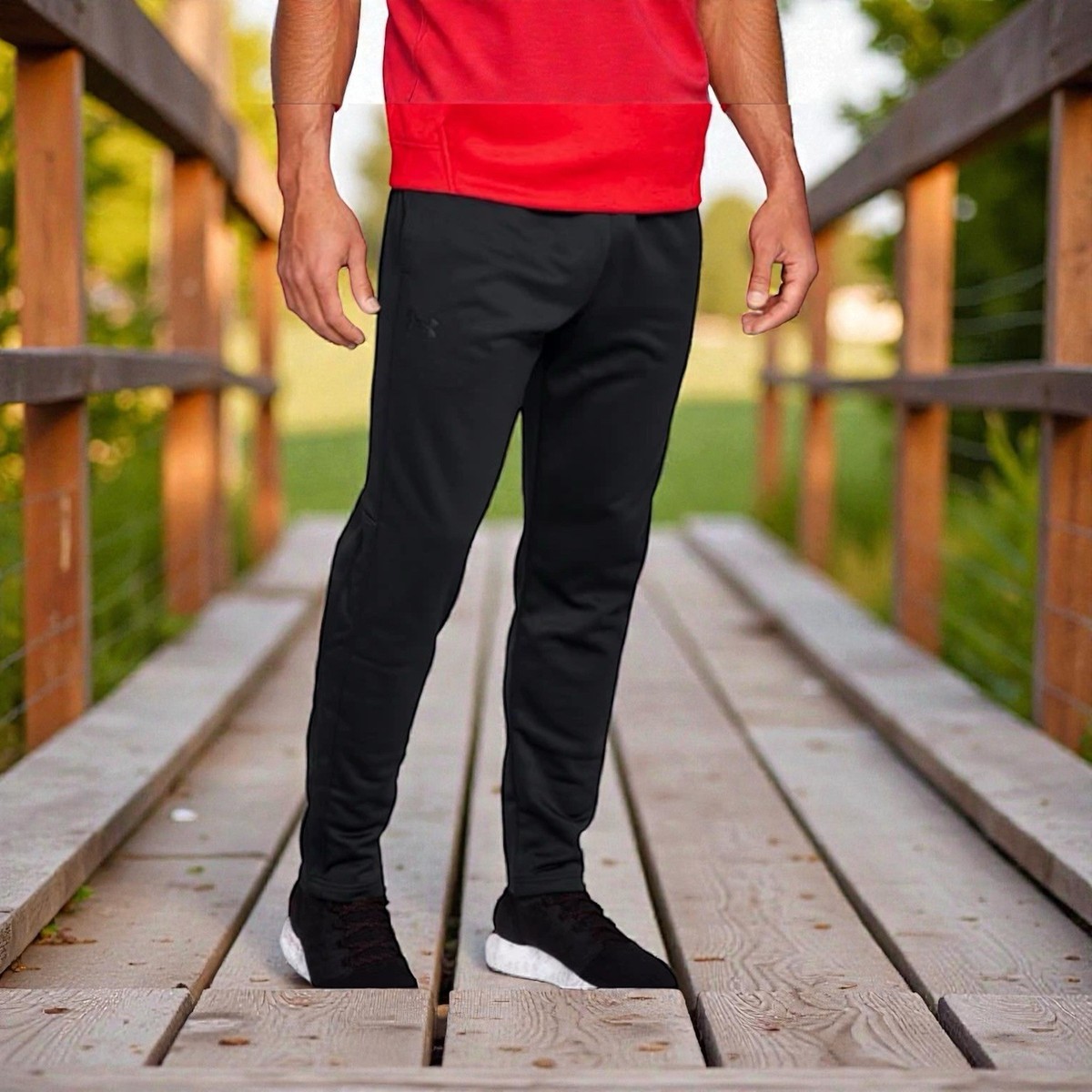 Under Armour Fleece Men's Tapered Pants - Black, XXL (1320757) for