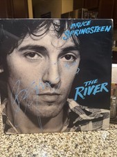 Bruce Springsteen The River LP Originally Autographed By Bruce Himself