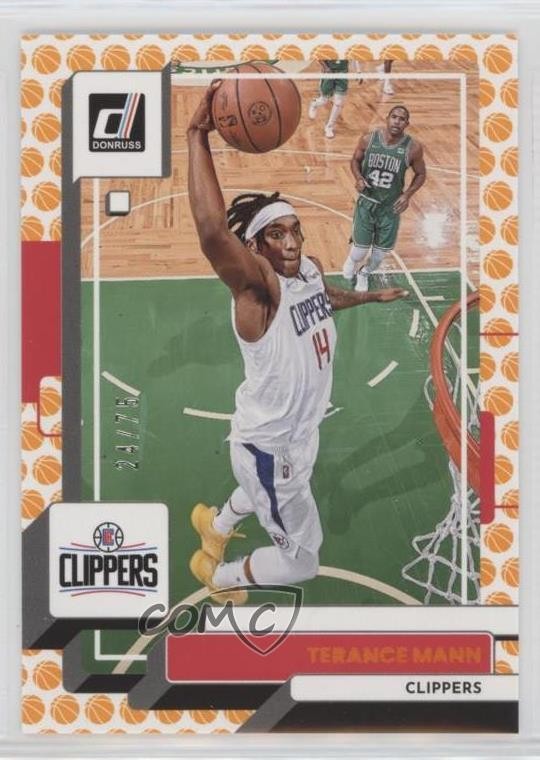2022-23 Panini Donruss Basketball /75 Terance Mann #125 7s2
