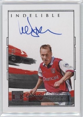 2020-21 Panini Impeccable Premier League Indelible Ink 42/99 Lee Dixon Auto 07o4
