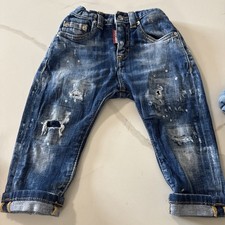 Dsquared2 Boys Cotton Jeans Baby