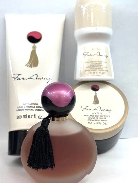 Coffret AVON Far Away Beyond - Eau De Parfum 50ml Pour Elle + 2 Autres Produits - Neuf