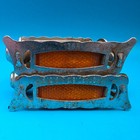 Vintage Lyotard Pedals 9/16 in 136R BTE S.G.D.G Track Flat Eroica Chrome   g6 — photo 5