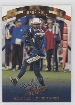 2019 Panini Prestige Honor Roll Xtra Points Bronze 13/25 Keenan Allen 14md