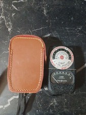 1950s light meter for photography work. great piece of history 3x5.