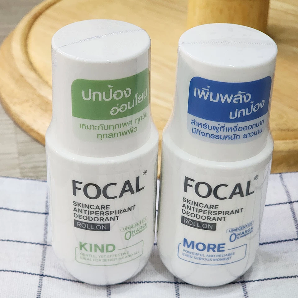 FOCAL Roll On Cuidado de la Piel Antitranspirante Desodorante Suave Olor Protec Nueva Fórmula Foto 2 de 4