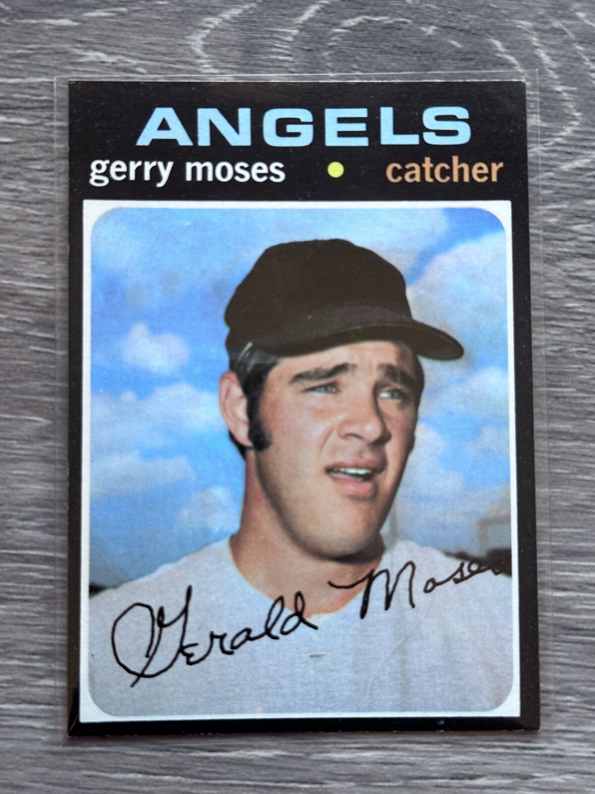 # 205 Gerry Moses California Angels 1971 Topps