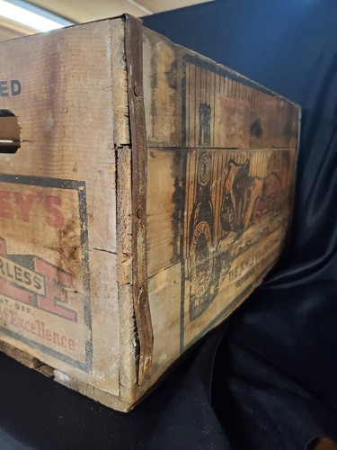 Hanley's Beer Co. Ale Holzbierflasche Holzkiste Providence, Rhode Island - Bild 7 von 11