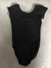 motionwear Black Leotard