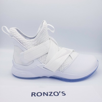 lebron soldier 12 triple white