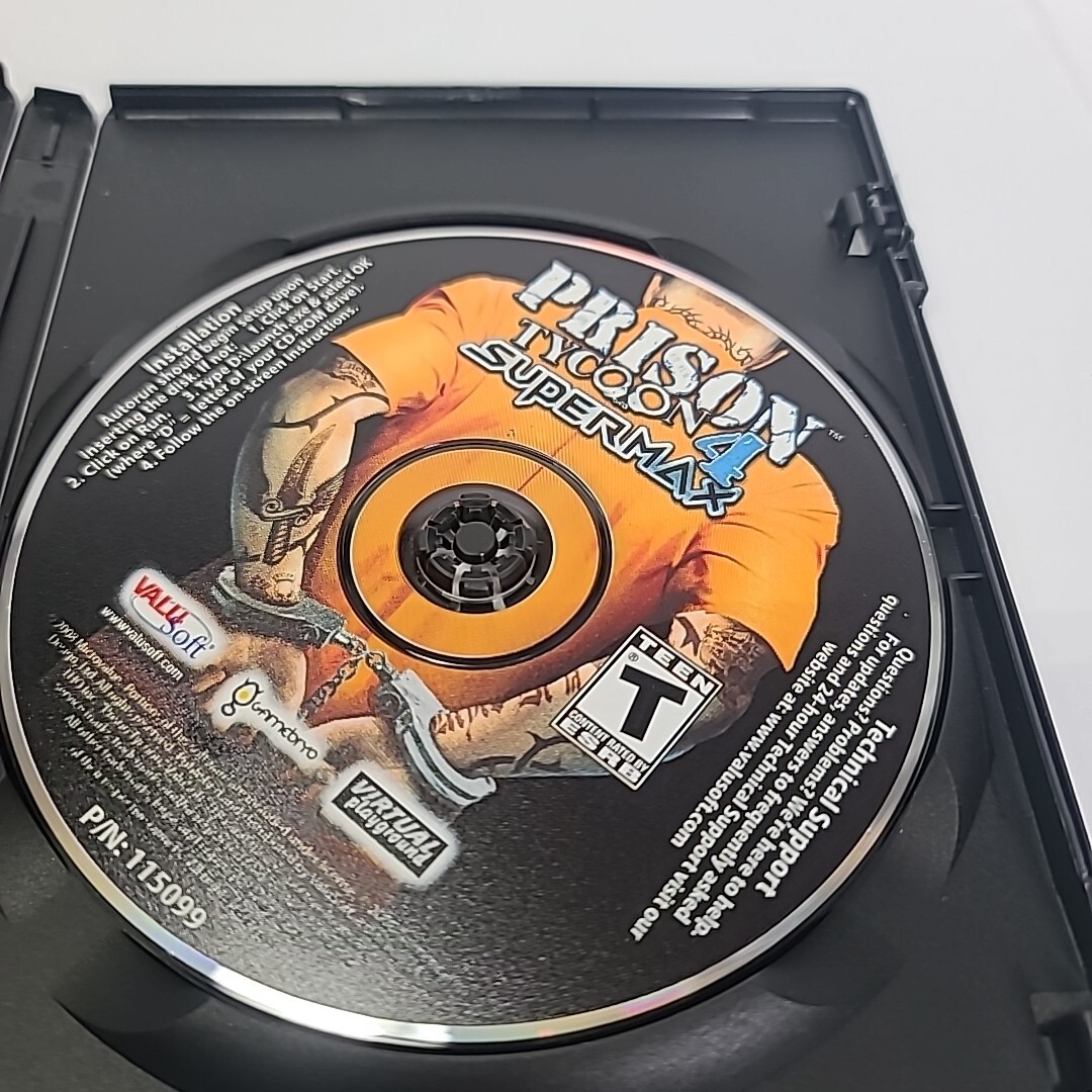 Prison Tycoon 4 Supermax 2008 PC CD-ROM (T) | eBay