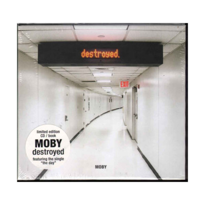 Moby CD Destroyed / Little Idiot  IDIOT010X Digibook Sigillato 5060236630490