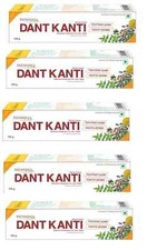 Patanjali Dant Kanti Toothpaste(Pack of 5 - 1...