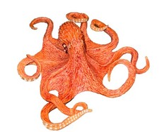 Safari Ltd Giant Pacific Octopus Incredible Creatures Marine Toy 2006 Realistic