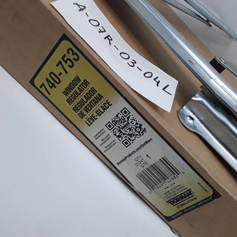 Регулятор переднего водительского стекла Dorman 740-753 для Dodge Ram 1994-2002 - Изображение 4 из 4