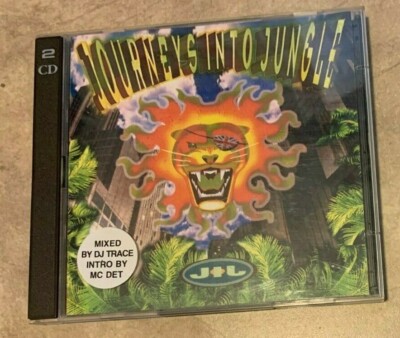 Journeys Into Jungle DJ Trace w/ MC Set Various Artists 2 CD Set in case w/ Book
