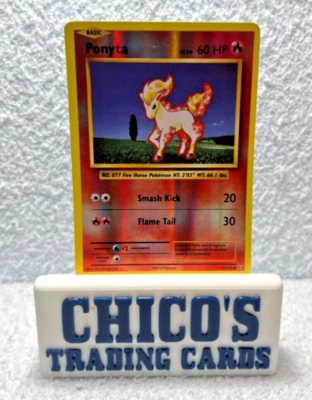 2016 ponyta pokemon card 2016 Pokemon Card Ponyta 19/108 XY Evolutions Reverse Holo