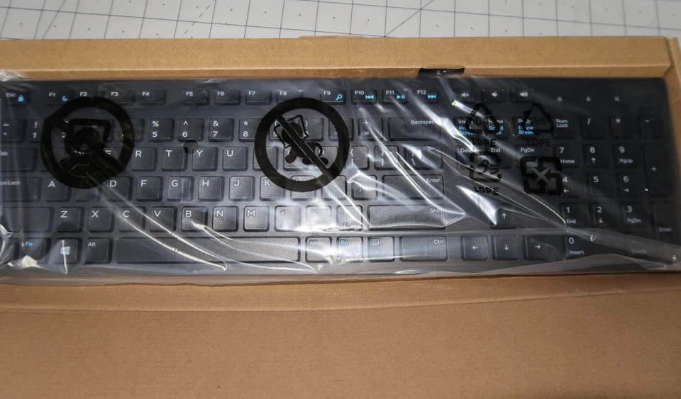 Dell KB216-BK-US Wired Keyboard - Black New - Image 2 of 3