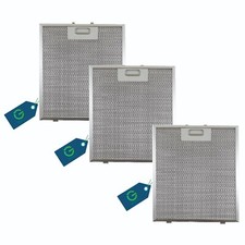 3 PZ FILTRO ALLUMINIO PER CAPPA DA CUCINA ELECTROLUX BEST HYGENA CANDY GORENJE