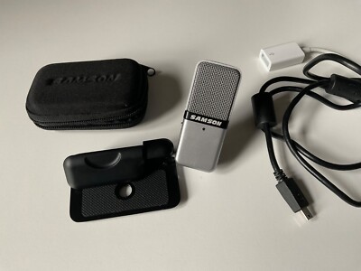 Samson Go Mic, SAGOMIC Portable USB Condenser Microphone, Very Good Used Condit.