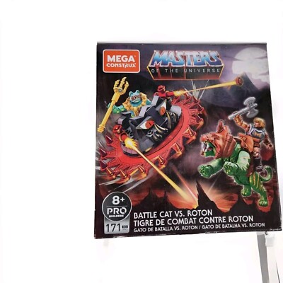 Mega Construx Masters of the Universe He-Man Battle Cat vs Roton Set 173 pcs NEW