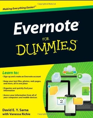 Evernote For Dummies by Richie, Vanessa 1118107381 FREE Shipping