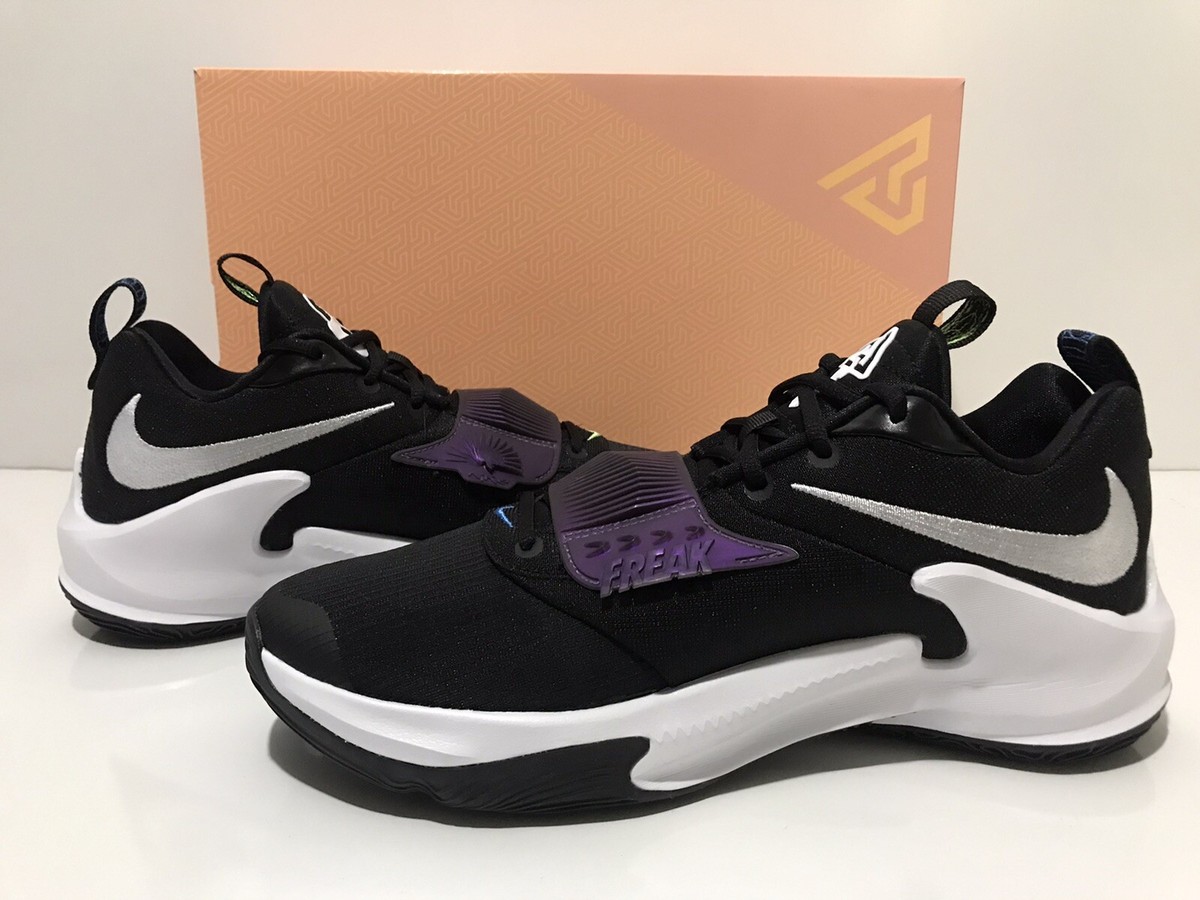 Nike Zoom Freak 3 Project 34 Black/Black/White/Purple DA0694-001