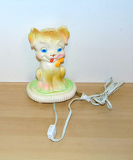 Vintage Plastic Perky Pooch Electric Nursery Night Light-Works Great-VG Cond