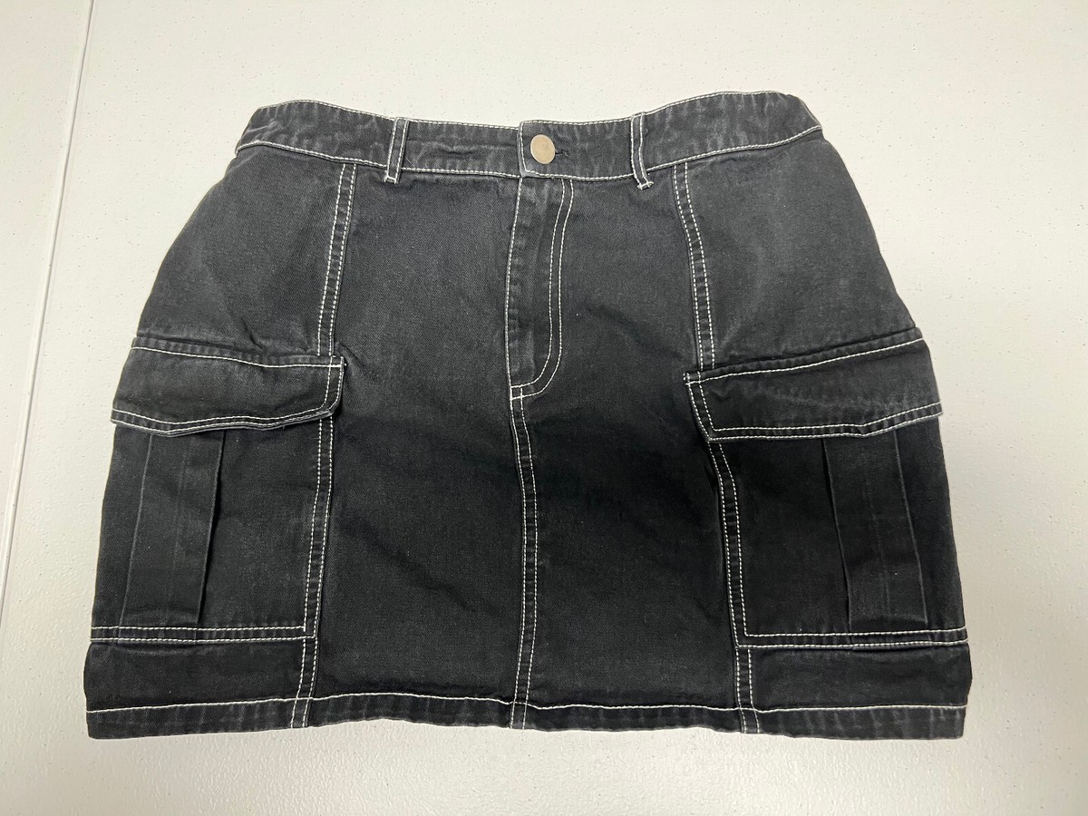 ⭐︎Y⭐︎様オーダー Hesperus Skirt Womens Juniors Y2K Style Grungy Black 28