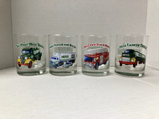Hess Truck Drinking Glasses Set of 4, Never Used