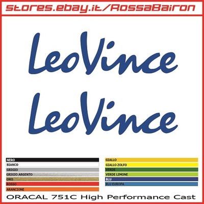 Stickers D'échappement LeoVince | Autocollant Silencieux Leo Vince