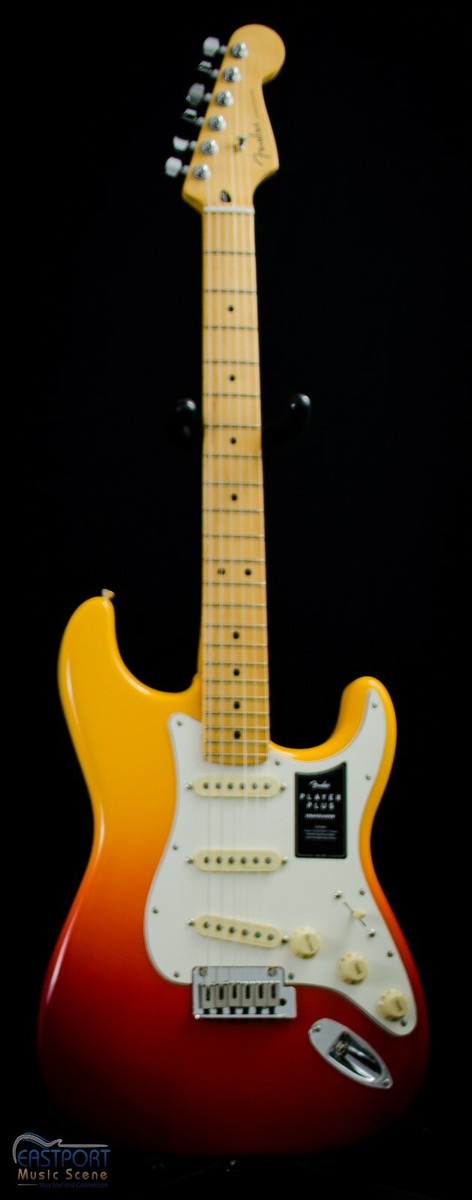Fender Player Plus Stratocaster in Tequila Sunrise w/ Deluxe Gig