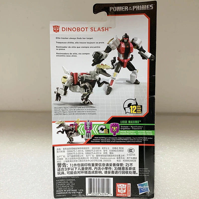 Hasbro Transformers Dinobot Slash Power of the Primes Legends Class Figure New - Image 3 of 4