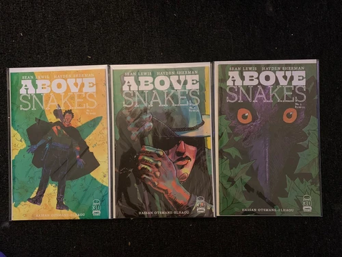 Above Snakes 1 2 3 Image Comics Never been read NM