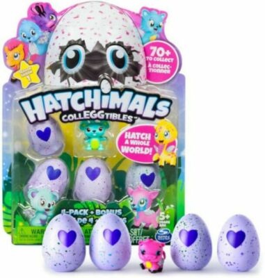 Hatchimals Colleggtibles 4-pack Bonus From Season 1 by Spin Master