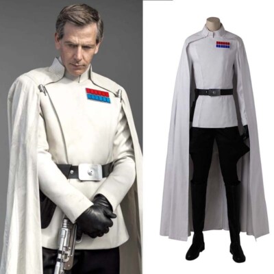 SALE Rogue One A Star Wars Story Orson Krennic Weiß Cosplay Kostüm Karneval Suit