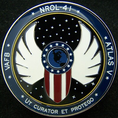 NROL-41 Atlas V VAFB National Reconnaissance Office NRO Challenge Coin