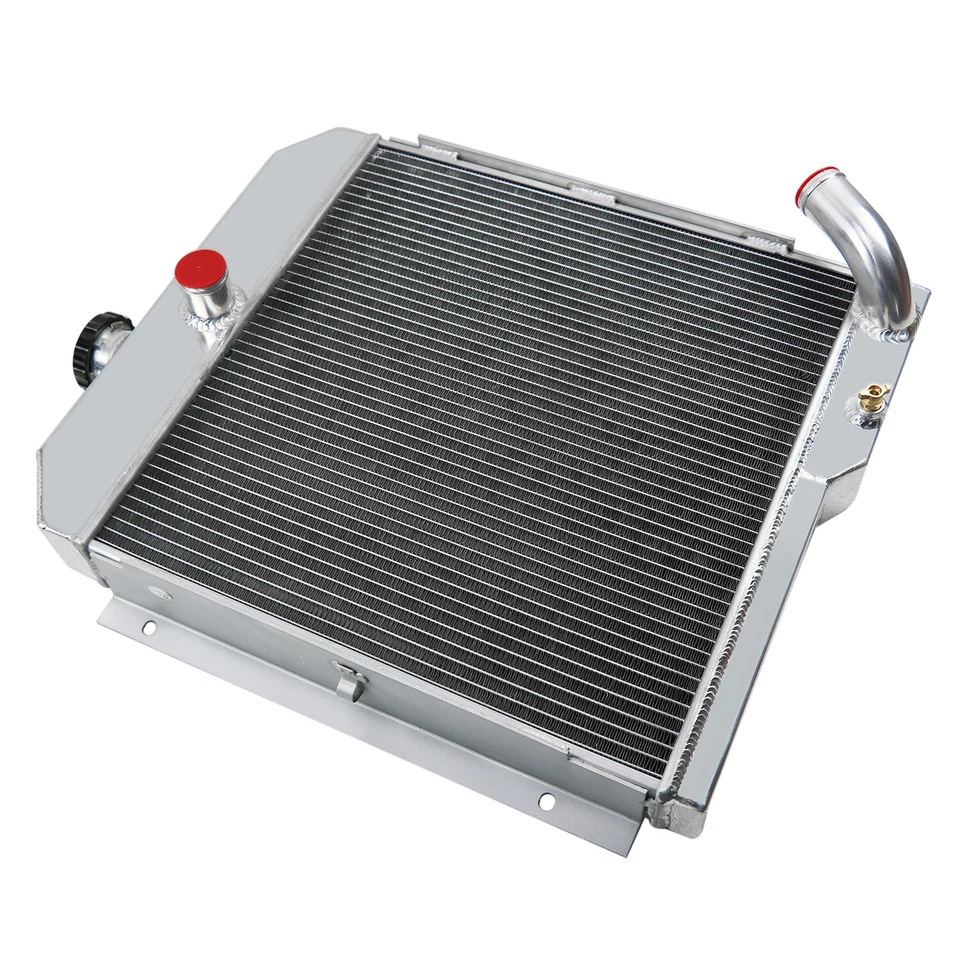 4-ROW CORE ALUMINUM RADIATOR FITS 1965 1967 1968 Jeep CJ5 CJ6 DJ6 DJ5 w/225 V6 - Изображение 4 из 4