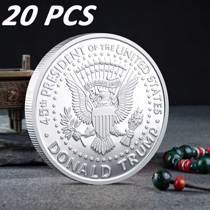 20PCS Challenge US LIBERTY 2023 President Donald Trump Coin Commemorative EAGLE