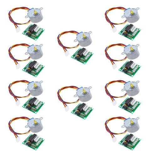 10sets 28BYJ-48 ULN2003 Stepper Motor ULN2003 Driver Module with Cable