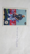 2011 Topps Chase Whitley signed baseball card