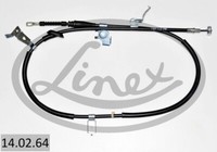 Linex 14.02.64 Handbremsseil Links Links FüR Sedici SX4 1.5-2.0D 06.06- Fiat
