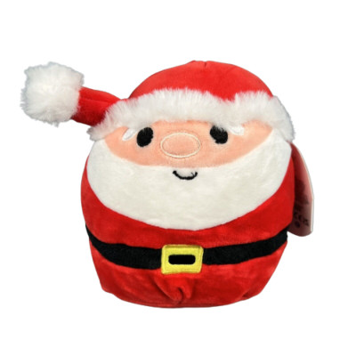 Kellytoy Squishmallows Nick Holiday Christmas Santa Plush Stuffed Toy 5 