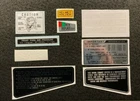 CB900F BOL D'OR 1981-1982 BLACK MODEL "WARNING KIT DECALS"