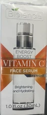BIELENDA ENERGY BOOST VITAMIN C FACE SERUM BRIGHTENING AND HYDRATING DAY/N 1FLOZ